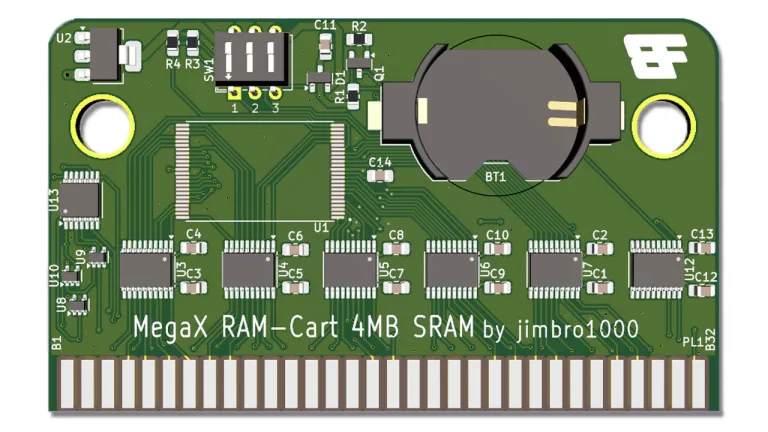 Sega CD RAM Cart Project