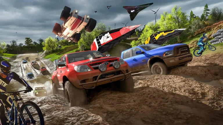 The 11 best racing games on PC | Image credit: Rock Paper Shotgun / Microsoft / No More Robots / BeamNG / Wired Productions