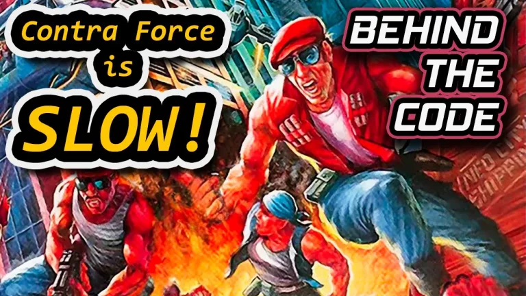 Why is Contra Force on the NES so SLOW? Plus: Konami, Mappers, and Money – Behind the Code