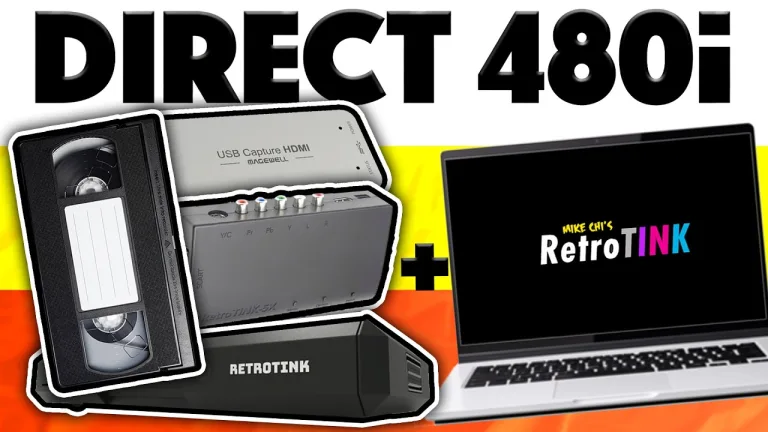 RetroTINK 5x / 4K: 480i VHS Capture