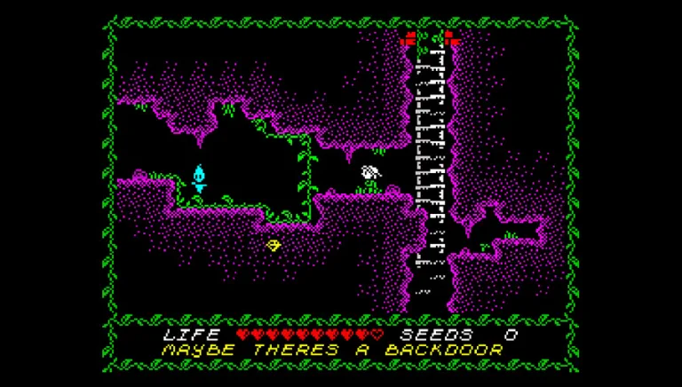 Nixy and the Seeds of Doom - A high grade ZX Spectrum game is coming to the C64 | Image via IndieRetroNews
