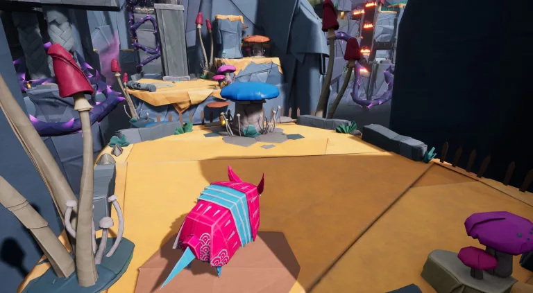 Print isnt dead insists origami platformer Hirogami in which you fight a digital Blight
