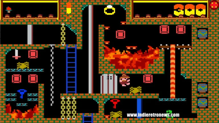 Montezuma's Revenge Director's Cut - 1980's Atari 8-bit Platforming classic gets a PC demo remake