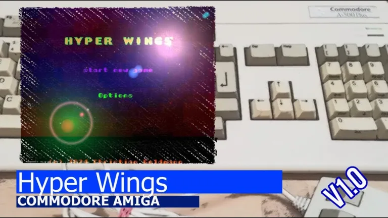 Hyper Wings - Geldo79 announces version 1.0 of an in-dev Amiga space shooter