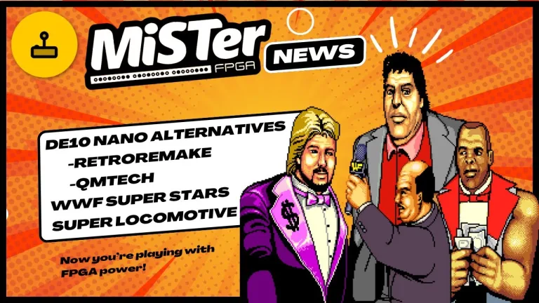 MiSTer FPGA News – WWF Superstars, DE10 Nano Alternatives & More