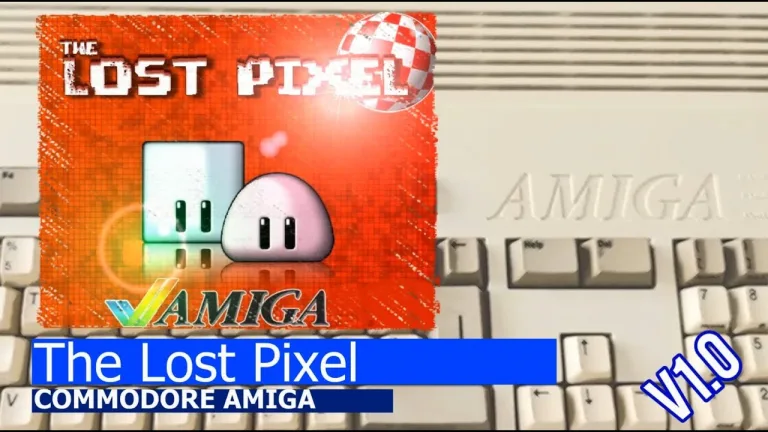 The Lost Pixel - A PC platformer from 2022 has arrived on the Commodore Amiga via Amiga Factory! (AGA)