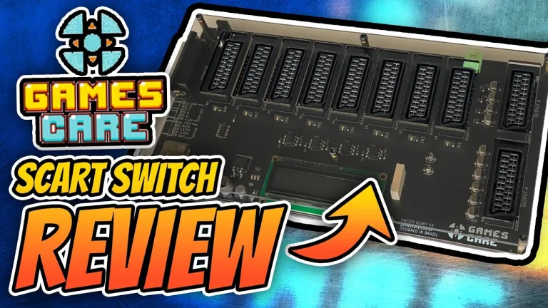 GamesCare 8×2 SCART Switch – UK Seller