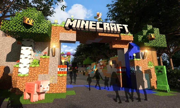 Minecraft is getting two theme parks with the first due in 2026