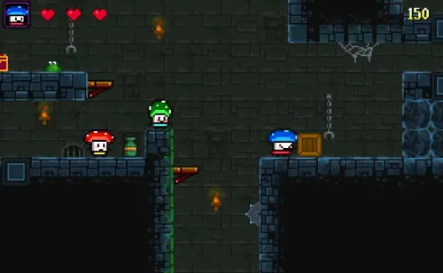 Mushroom Heroes is a Cool Indie 2D Platformer by Serkan Bakr